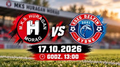 Mecz o przełamanie. Huragan podejmuje Delfina Rybno