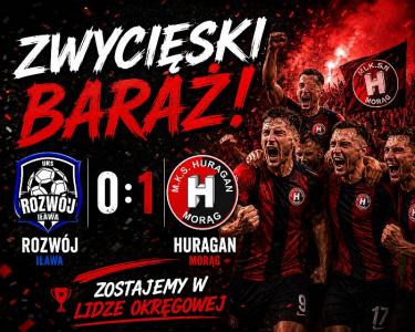 Huragan Morąg zostaje w lidze okręgowej! Dec przesądził o losach barażu w Iławie