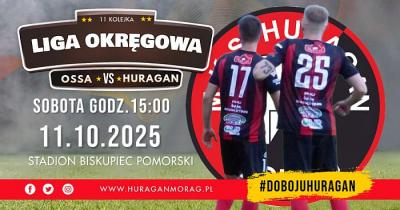 Huragan walczy dalej – w sobotę mecz z Ossą