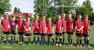 Paged Huragan na podium w turnieju DON BOSCO CUP 2014