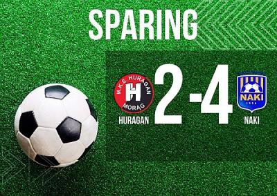 Drugi sparing Huraganu Morąg – porażka z Naki Olsztyn