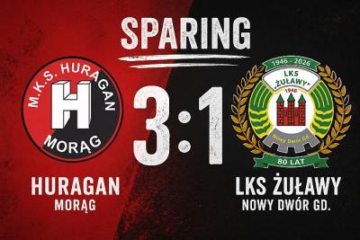Huragan zwycięski w pierwszym letnim sparingu. Trzy bramki i solidny występ zespołu